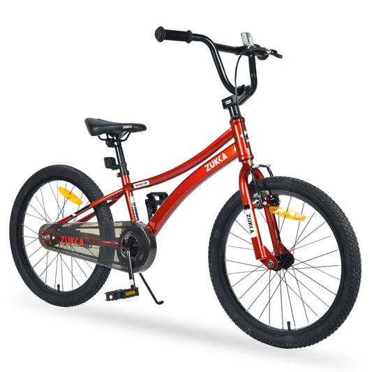 ZUKKA Kids Bike,20 Inch Kids&#039; Bicycle for Boys Age 7-10 Years,Multiple Colors